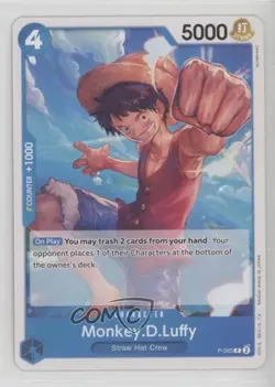 2022-Current One Piece Card Game: Promos English Monkey D Luffy #P-055 11qd - Image 1