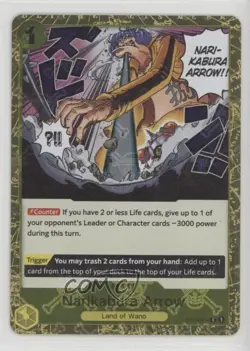 2024 One Piece Card Game: Premium PRB-01 The Best Narikabura Arrow #ST09-014 3g6 - Image 1