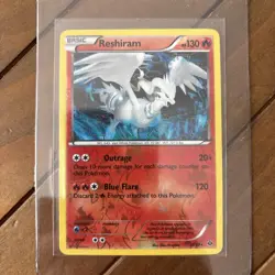 Reshiram 21/99 Reverse Holo Rare Next Destinies Pokemon Card TCG - Near Mint - Image 1