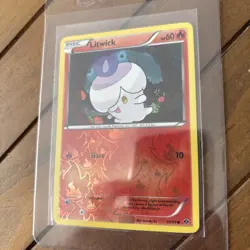 Litwick 18/99 Reverse Holo Pokemon Card - 2012 Black & White Next Destinies NM - Image 2