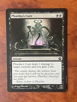 Pharika's Cure MTG Magic the Gathering Card LP Lightly Played THS - Image 1