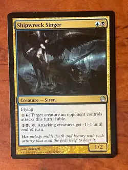 Shipwreck Singer MTG Magic the Gathering Card LP Lightly Played THS - Image 1
