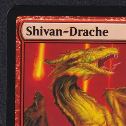 SHIVAN DRAGON #300 Base Set 2019 Rare German MTG Magic Near Mint NM - Image 3