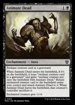 Animate Dead ~ Commander: Murders at Karlov Manor [ NM ] [ Magic MTG ] - Image 1