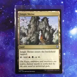 Jungle Shrine 0303 Non Foil Uncomon Thunder Junction Commander MTG NM - Image 1