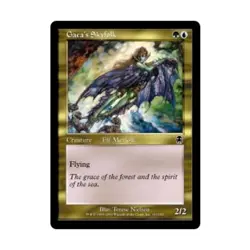 WOTC MtG Apocalypse Gaea's Skyfolk (C) (Foil) EX - Image 1