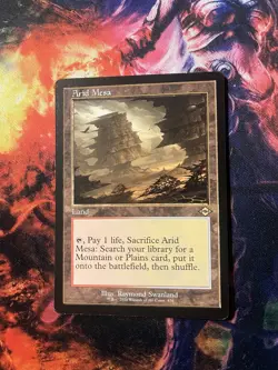 MTG Arid Mesa Modern Horizons 2 Retro Frame - Image 1