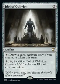 Idol of Oblivion ~ Commander: Streets of New Capenna [ NM ] [ Magic MTG ] - Image 1