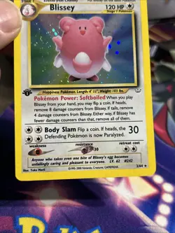 Pokemon 2/64 Neo Revelation 1st First Edition Holo Rare Blissey 2000 - Image 2