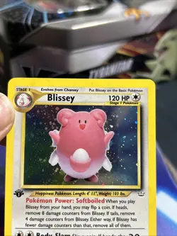 Pokemon 2/64 Neo Revelation 1st First Edition Holo Rare Blissey 2000 - Image 3