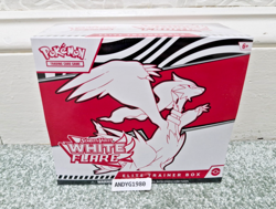 🔥WHITE FLARE 🔥SCARLET + VIOLET POKEMON TCG ETB ELITE TRAINER BOX - Image 1