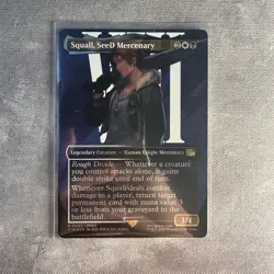 Squall, SeeD Mercenary (Borderless) (Surge Foil) Final Fantasy Foil - Image 1