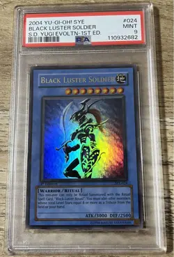 Yu-Gi-Oh! Yugioh 【PSA9】Black Luster Soldier English 1st Edition SYE-024 - Image 1