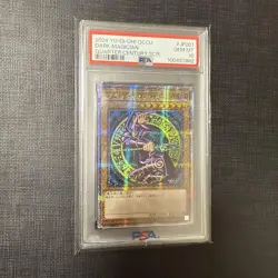 YuGiOh Dark Magician PSA10 25th QC Secret Rare Asia Edition JP Promo - Image 1