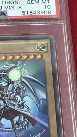 YuGiOh Blue Eyes White Dragon PSA10 JMPR Promo Japan Limited Edition - Image 3