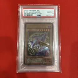 YuGiOh Dark Magician Girl PSA10 Stainless Steel Limited Japan Promo - Image 1