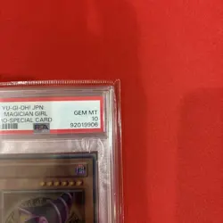 YuGiOh Dark Magician Girl PSA10 Stainless Steel Limited Japan Promo - Image 3