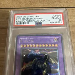 YuGiOh Five God Dragon PSA10 Ultimate Rare FGD Japan Collector Card - Image 3