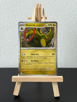 Haxorus #070/086 Holo Rare - Black Bolt Pokemon TCG Card NM/M - Image 1
