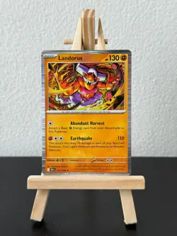 Landorus #053/086 Holo Rare - Black Bolt Pokemon TCG Card NM/M - Image 1