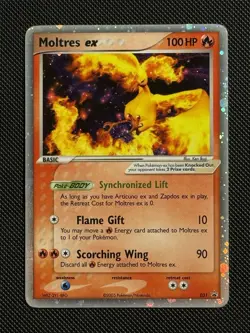 Moltres ex #031 Black Star Nintendo Promo Holo Rare Vintage Pokemon Card 2005 - Image 1