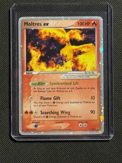 Moltres ex #031 Black Star Nintendo Promo Holo Rare Vintage Pokemon Card 2005 - Image 4