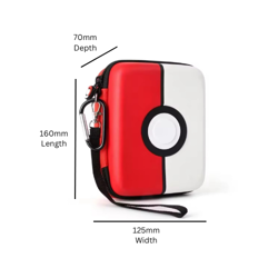 Trading Card Storage Case Hard Shell Box TCG CCG Organizer Holder 400+ Cards - Image 2