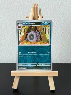 Whirlipede #055/086 Reverse Holo - Black Bolt Pokemon TCG Card NM/M - Image 1