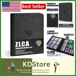 Elegant 9-Pocket Toploader Card Binder for Secure Card Collection Storage - Image 1