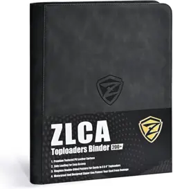 Elegant 9-Pocket Toploader Card Binder for Secure Card Collection Storage - Image 3