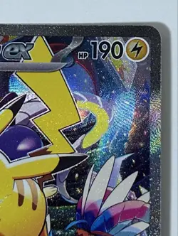EX Pokemon card Promo WCS23 001/030 Yokohama Pikachu ex sv3 Black TOP Japanese - Image 5