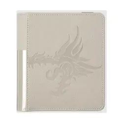Arcane Tinmen Dragon Shield Binder Card Codex 80 - Ashen White New - Image 1