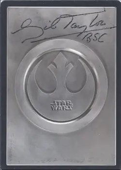 Star Wars CCG - Gilbert „Gil“ Taylor (Cinematographer) - signed card - autograph - Image 1