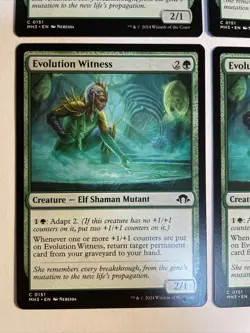 4x Mtg Modern Horizons 3 Evolution Witness NM/M Magic The Gathering - Image 2