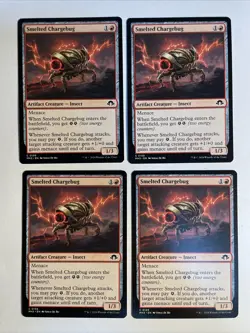 4x Mtg Modern Horizons 3 Smelted Chargebug NM/M Magic The Gathering - Image 1