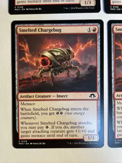 4x Mtg Modern Horizons 3 Smelted Chargebug NM/M Magic The Gathering - Image 2