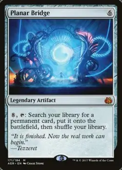 RUSH FRANCAIS Pont planaire La revolte etherique NM MTG Magic AER - Image 1