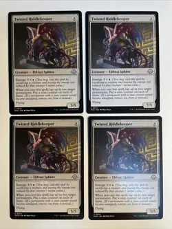 4x Mtg Modern Horizons 3 Twisted Riddlekeeper NM/M Magic The Gathering - Image 1