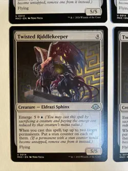 4x Mtg Modern Horizons 3 Twisted Riddlekeeper NM/M Magic The Gathering - Image 2