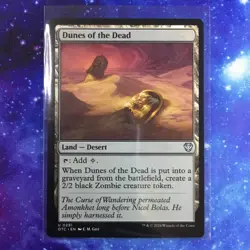 Dunes of the Dead [Outlaws of Thunder Junction Commander] Magic MTG 0291 - Image 1