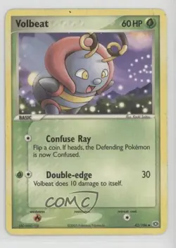 Volbeat Pokemon EX Emerald #42 2005 05v0 - Image 1