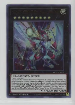 UR - Galaxy-Eyes Cipher Blade Dragon 1st Ed. YuGiOh Ghosts From The Past 0u5r - Image 1