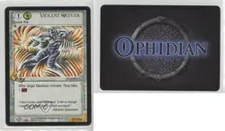 2003 Ophidian 2350 Collectible Card Game Violent Quiver #1-C-016 k0w - Image 3