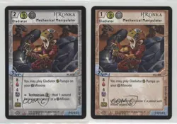 2003 Ophidian 2350 Collectible Card Game H'Ronka #1-C-222 k0w - Image 3