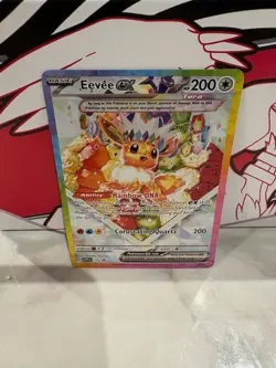 Eevee ex - #174 Black Star Promo Card - Pokemon SV: Prismatic Evolutions - Image 1