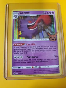 2021 Gengar "Holo Foil" Pokemon Trick or Trade Halloween Card - TCG! - Image 1