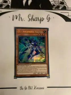 ZS - ASCENDED SAGE - 1st EDITION MP22-EN059 ENG Yu-Gi-Oh! CARD SECRE RARE HOLO - Image 2