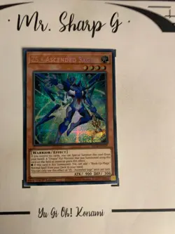 ZS - ASCENDED SAGE - 1st EDITION MP22-EN059 ENG Yu-Gi-Oh! CARD SECRE RARE HOLO - Image 3