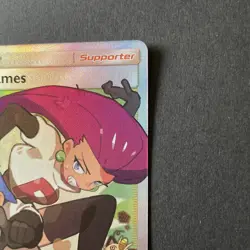 Jessie and James 68/68 Hidden Fates Ultra Rare Full Art Pokemon Card Excellent - Image 4