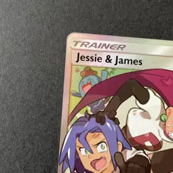 Jessie and James 68/68 Hidden Fates Ultra Rare Full Art Pokemon Card Excellent - Image 5